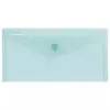 Fascikla koverta s dugmetom DL pp Donau 8548001PL-06 providno zelena