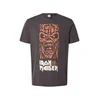 AMPLIFIED Majica IRON MAIDEN 50TH antracit/mandarina/bela