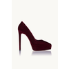 NAKA Ženske salonke sa platformom Velvet Seduction, Bordo
