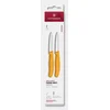 Victorinox nož 6.7608.2C1, set 2v1 za zelenjavo, raven, 8 cm, rumena