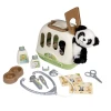 Smoby Veterinarska oprema s pandami in prevoznim škatlom 2v1