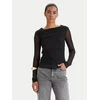 Patrizia Pepe Bluza 8M1783/J376-K103 Črna Regular Fit