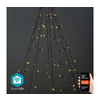 Nedis WIFILXT01W200 - LED božićna zavesa 200xLED/8 funkcija 10x2m IP65 Wi-Fi Tuya