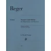REGER:SONATAS AND PIECES FOR CLARINET AND PIANO