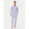 Polo Ralph Lauren Pižama 714931640001 Modra Regular Fit