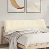 Jastuk za leđa Krema 200 x 50 cm Kordura tekstil