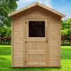 KUĆICA DRVENA CAPRI 1.8X1.8m 28mm(ima pod nema pokrivku)