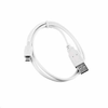 USB 2.0 AM/Micro kabel, 1 m, bel