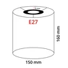 Eglo 32912 - Univerzalni abažur TUNJA E27, prečnika 15 cm, krem