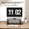 NVV Postolje za monitor, 37x23x10cm, Crno