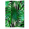 artgeist Paravan Tropical Leaves, 3-Delni, Dvostranski