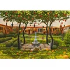 Castorland - Puzzle Umetniška zbirka: Patio - 1 500 kosov