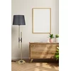 Aberto Design Podna lampa Felix, 165 cm, E27, Zlatne boje