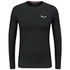 Salewa CRISTALLO WARM ALPINE MERINO majica, črna (48/M)