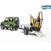 Džip land rover sa prikolicom 025939