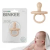 shumee Silikonska dinamična pomirjujoča duda bež barve 1 kos. MinikOiOi 0 m+
