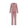 Trendyol Milla Ženski set pidžame Thmaw26Pt00214, Roze