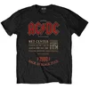 AC/DC Majica Minnesota 80 Unisex Black 2XL
