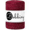 Bobbiny 3PLY Macramé Rope 1,5 mm 100 m Golden Wine Red Vrvica