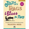 MIER:JAZZ RAGS & BLUES FOR DUETS PIANO,1
