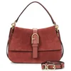 Furla FURLA FLOW MINI TOP HANDLE Kostanjeva