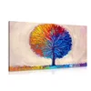 Slika barvno akvarel drevo - 90x60
