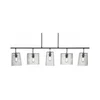 LED luster na sajli 5xE14/4,9W/230V 2700K