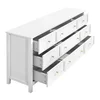 VEVOR Predalnik z 9 predali 399x1499x787 cm bel