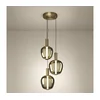 Eglo 390465 - LED prigušiva luster FRUITERA LED/5W/230V+2xLED/6,5W+ 3xLED/1,6W zlatna
