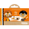 namaki Tiger & Fox set za barvanje obraza