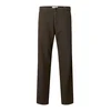 SELECTED Chino hlače SLHMILES temno rjava