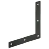 Vogalni kotnik 120x20mm, črn