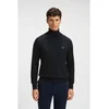 BOSS za moške. 50527573 Pulover Akiro mornarske barve (XL), Priložnostno, Bombaž, Mornarica