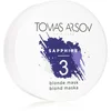 Maska za zatiranje rumenih in zlatih odtenkov las Sapphire (Blonde Mask) 100 ml
