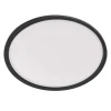LED plafonsko svetlo FLORI LED/18W/230V 4000K crno, prečnika 29 cm