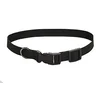 Ovratni trak črne barve 32 - 50 cm