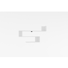 HANAH HOME Zidna polica Penne White