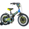 TURBO 16” DEČIJI BICIKL CRNO ZELENO PLAVE BOJE