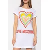 Love Moschino Ženska haljina W592918M3876-A00, Bela