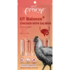 Pramy priboljšek za mačke Urinary iz piščanca in lososa 4x14 g