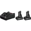 Starter set Bosch 2 x GBA 12V 6 Ah + GAL 12V-40