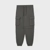 Cropp - Pantalone s cargo džepovima - tamno siva