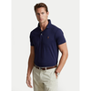 Polo Ralph Lauren Polo majica 710713130006 Mornarsko modra Custom Slim Fit