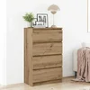 Komoda Artisan hrast 60x35x98,5 cm izrađeno drvo