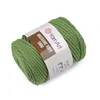 Pletena preja Macrame Rope 5 mm 500 g - (787) zelena st.