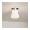 Kichler KL-ALBERS-F-T-CPZ-Stropna svetiljka ALBERS 1xE27/40W/230V, prečnik 21,6 cm, bronza