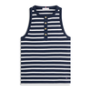 TOMMY HILFIGER Top mornarska/bela