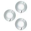 Eglo 98635 - SET 3x LED kupatilsko svetlo FUEVA, LED/2,8 W/230 V, IP44, hrom