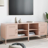 TV ormarići 2 kom ružičasti 68 x 39 x 50,5 cm čelični