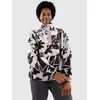 Dravus Nova Half-Zip Fleece Sweater purple pattern